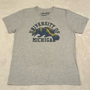 University of Michigan Wolverines Grey T-Shirt Size L